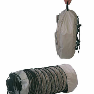 Flexibele luchtslang 6m met klem ⦰ 300mm